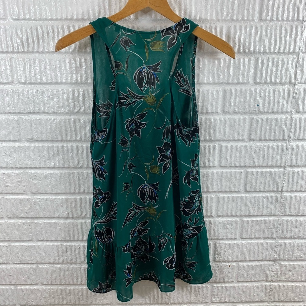 COPY - CAbi Zoe Top Falling Flowers Peplum 3276 XS - Picture 5 of 5